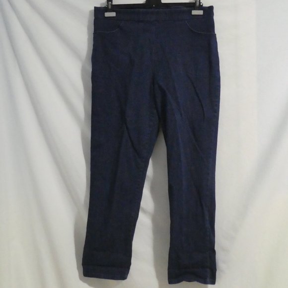 CROFT & BARROW | large stretch average | Blue Slip-On Denim | NWOT - Picture 1 of 14